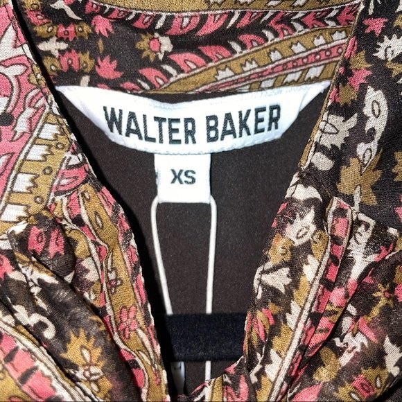 Walter Baker Aubrey Grand Paisley Top Boho Chic - Picture 3 of 12